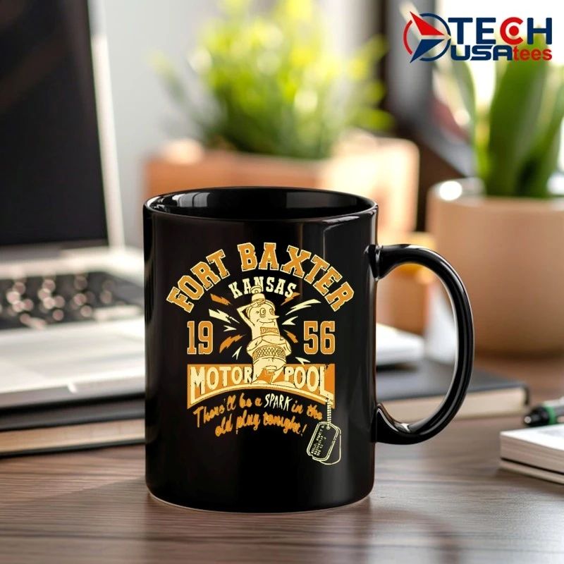 Fort Baxter Kansas Motor Pool 1956 shirt
