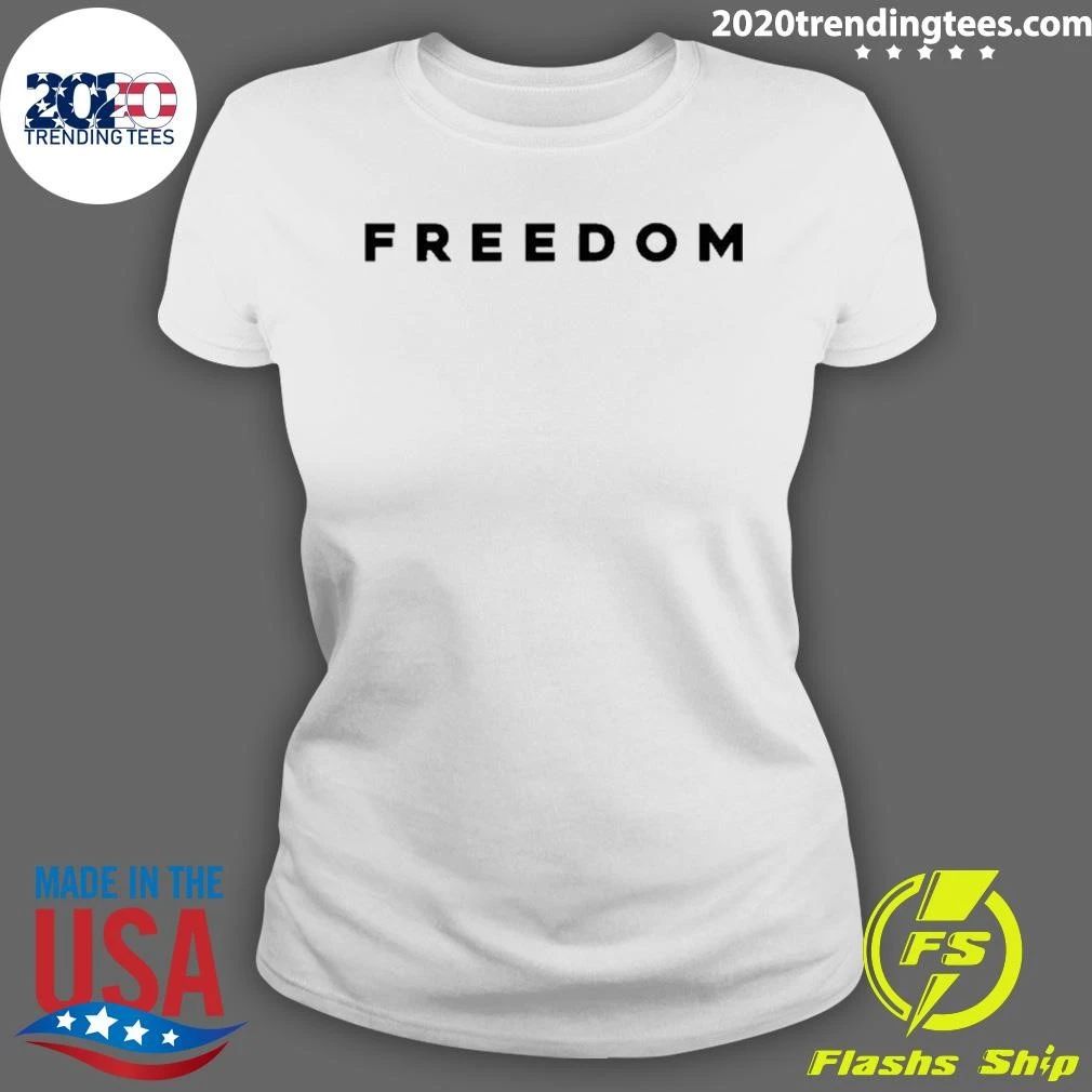 Charlie Kirk Freedom Remembering Shirt
