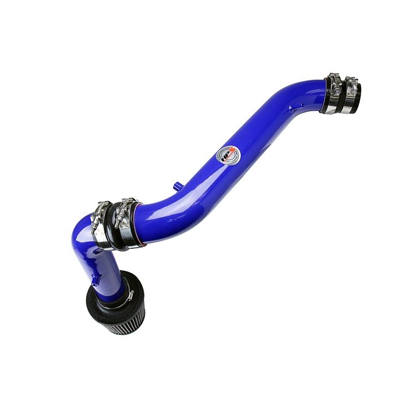 HPS Performance Cold Air Intake Honda Accord 2.3L (1998-2002) [Converts to Shortram] Black / Polished / Red Blue