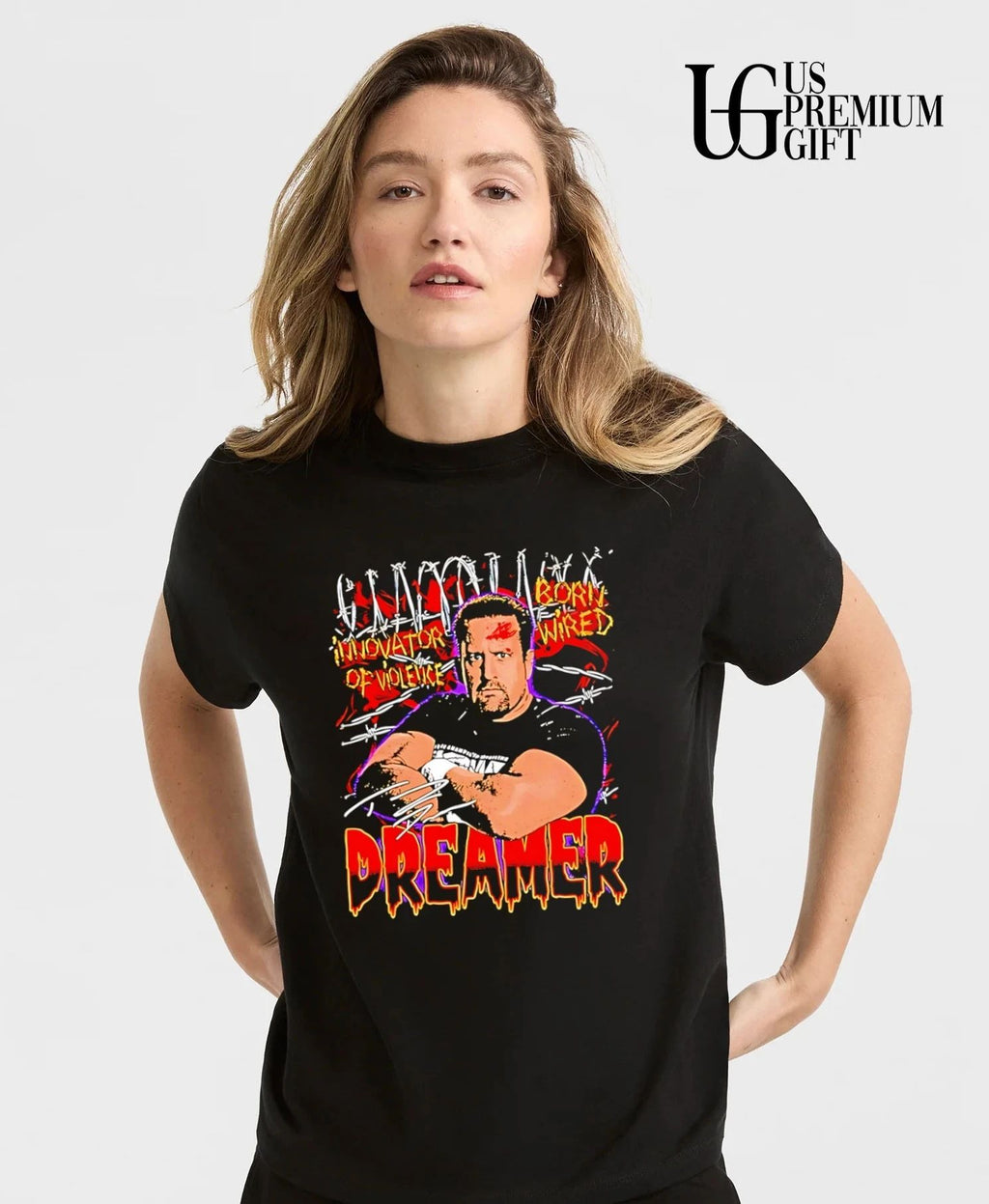 Tommy Dreamer The Innovator Of Violence Born Wired shirt