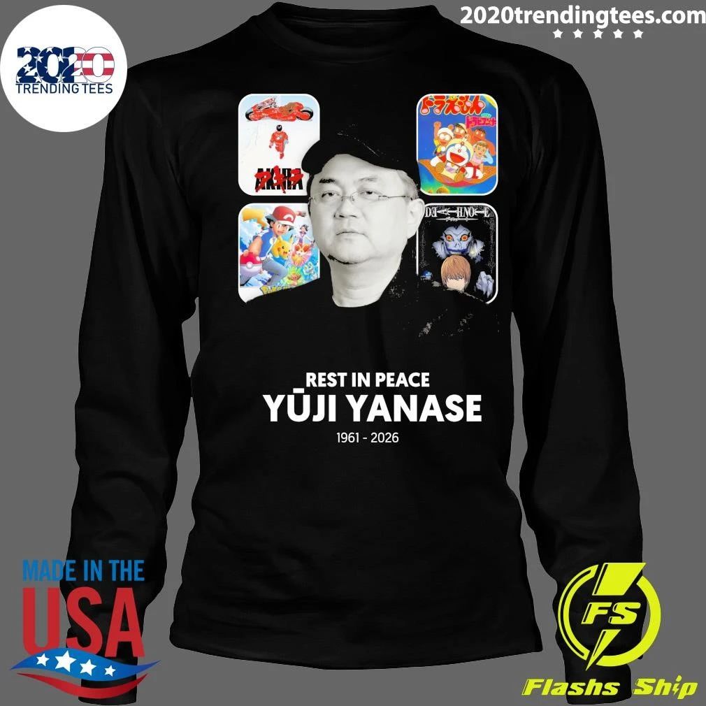 Rest In Peace Yūji Yanase 1961-2026 Shirt
