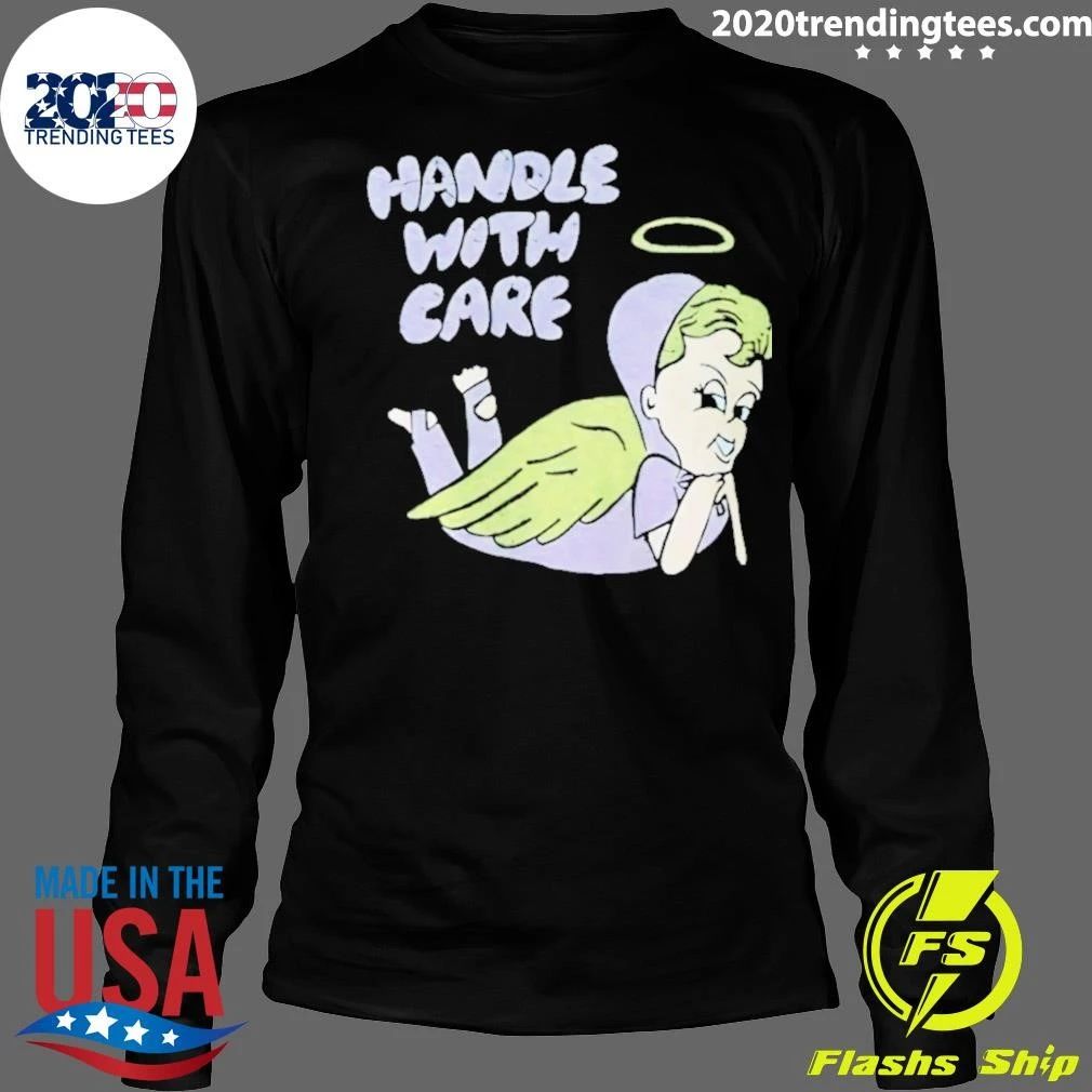 Handle With Care Angel Vintage Shirt