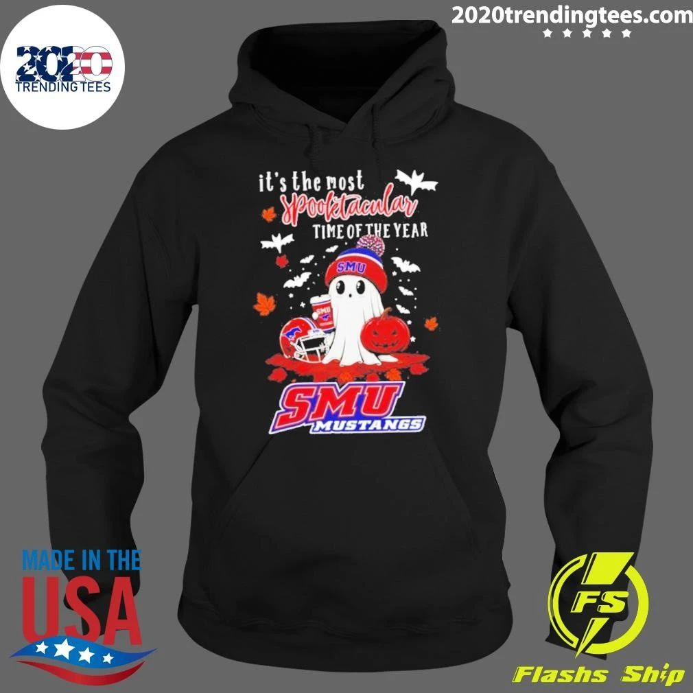 Ghost Halloween 2026 SMU Mustangs It’s The Most Spooktacular Time Of The Year Shirt