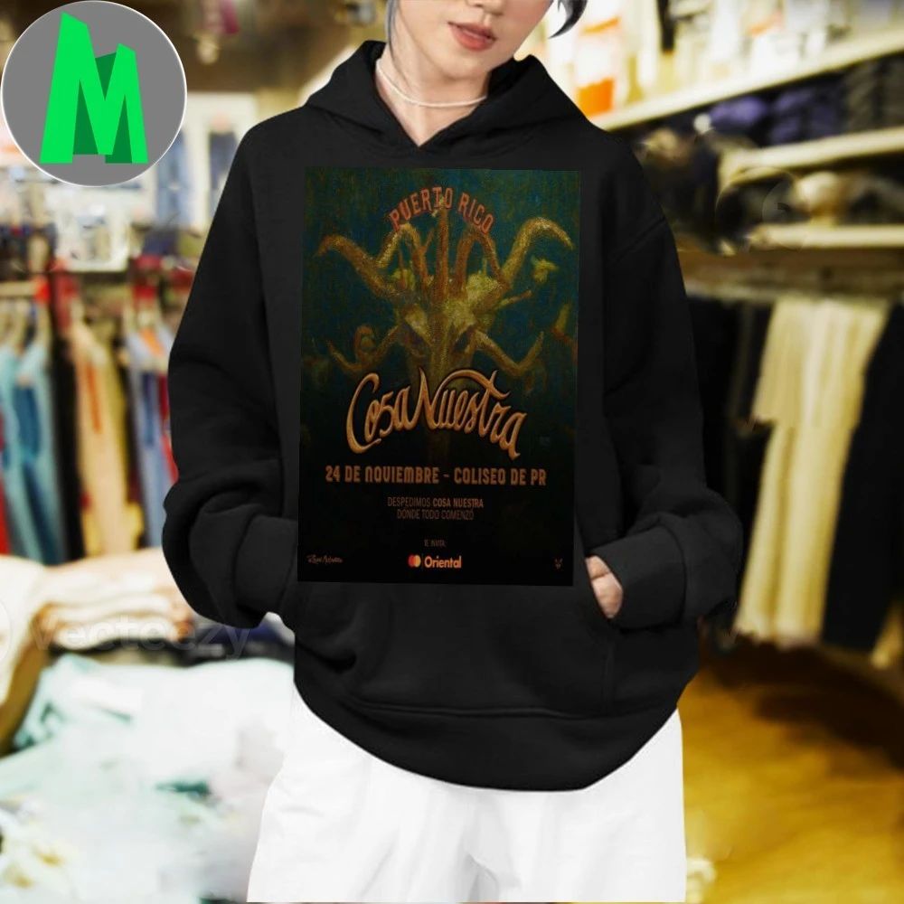 Cosa Nuestra Nov 24 2025 Coliseo De PR Poster Shirt