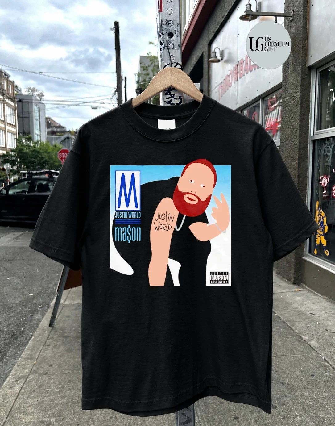 Kevin Owens Justin Mason Justin World shirt