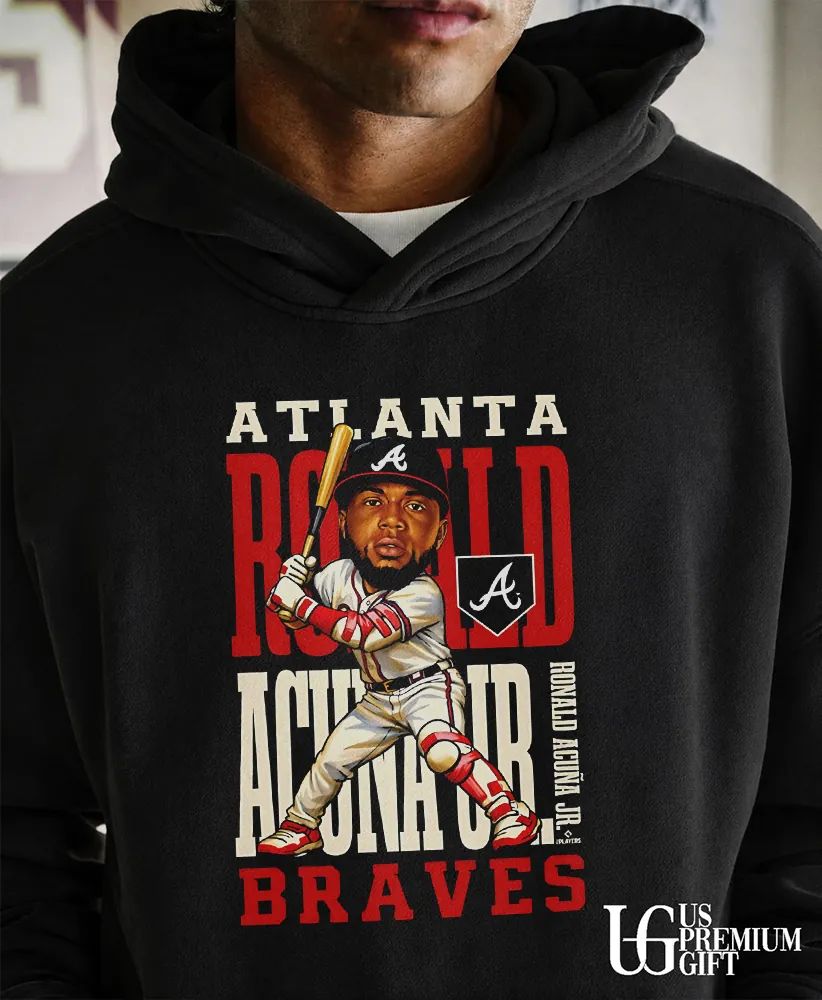 Ronald Acuna Jr. Atlanta Braves baseball 2026 caricature shirt