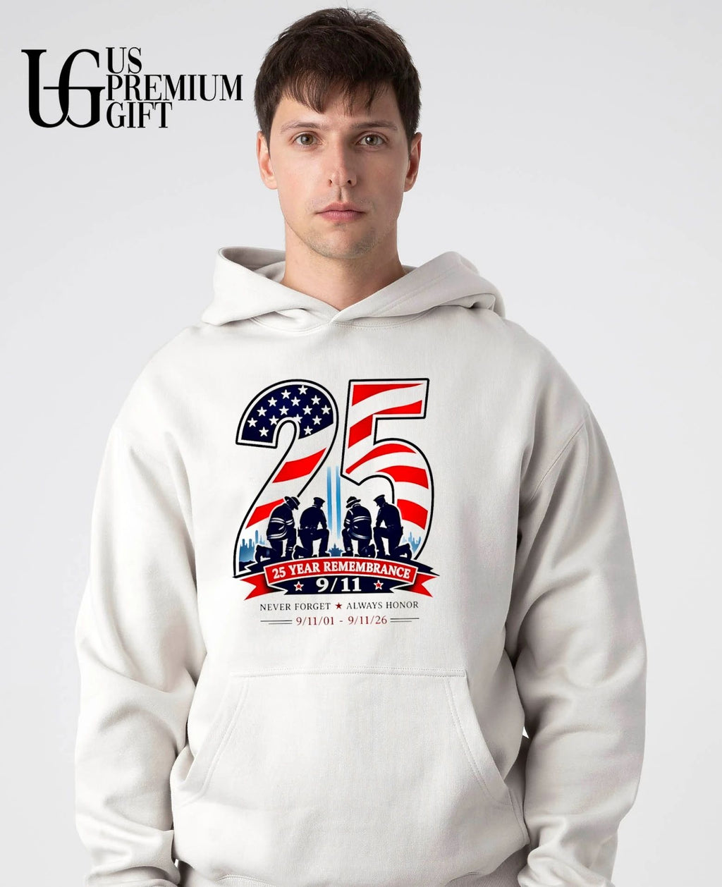 25 Year Remembrance 9.11 Never Forget Always Honor 2001-2026 shirt