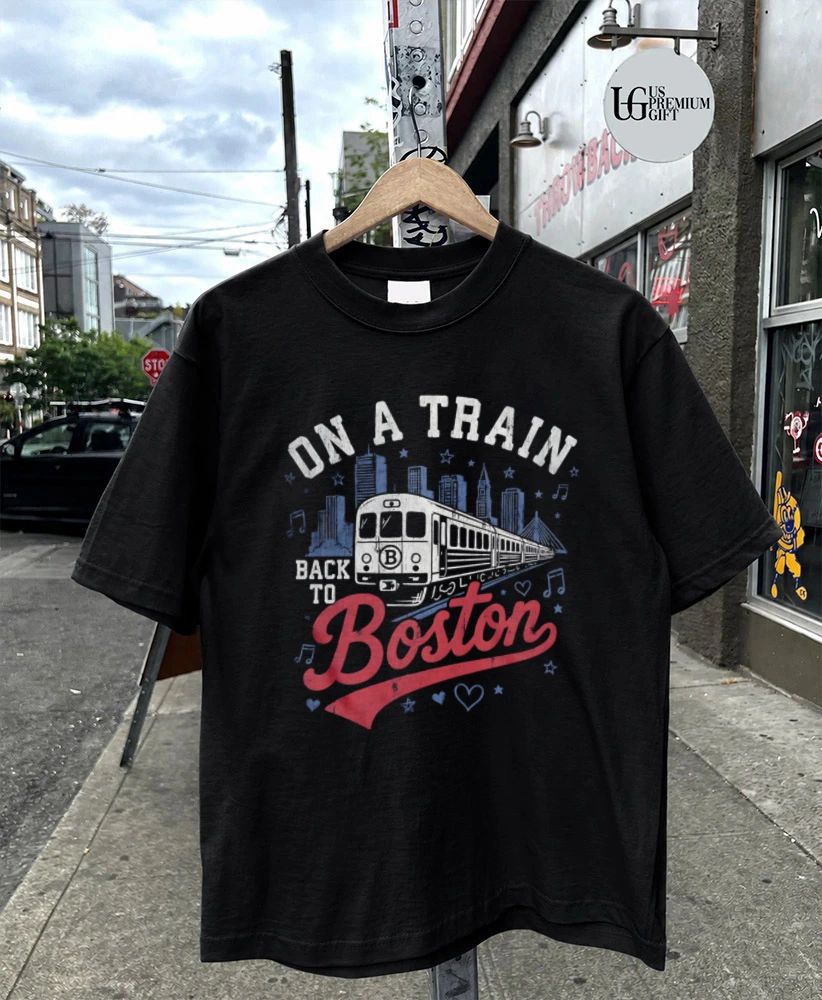 On a train back to Boston shirt