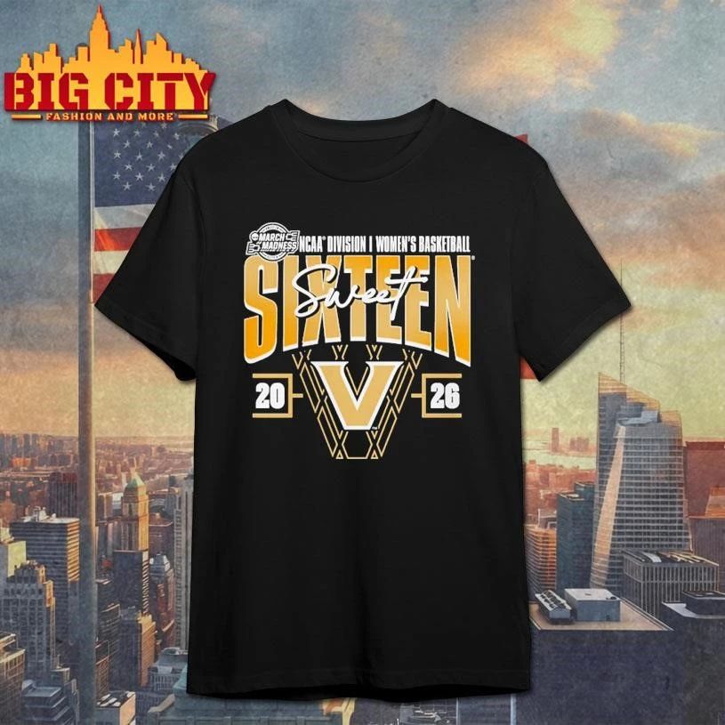 Vanderbilt Commodores Women’s 2026 NCAA Women’s Basketball Tournament March Madness College Shirt
