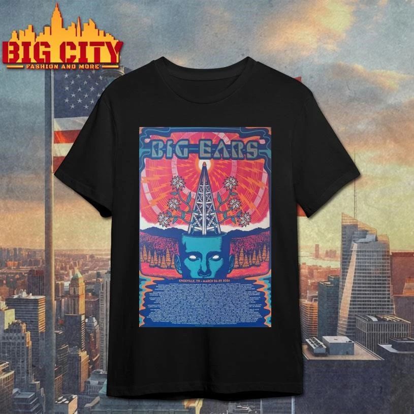 March 26-29 2026 Poster Big Ears Knoxville, TN Limited Shirt