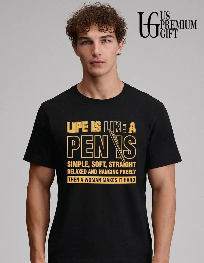 Life is like a pin is simple shirt