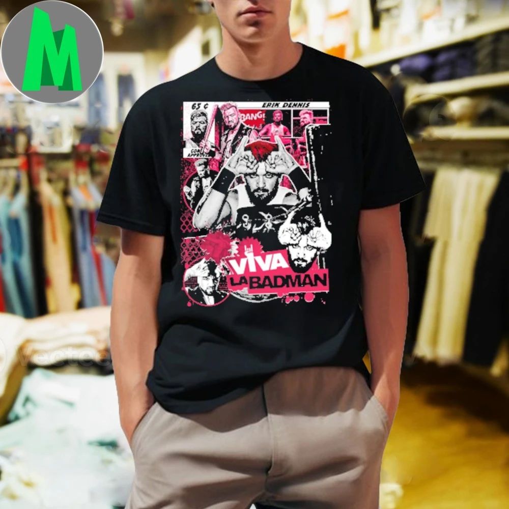 Viva La Badman collage Shirt