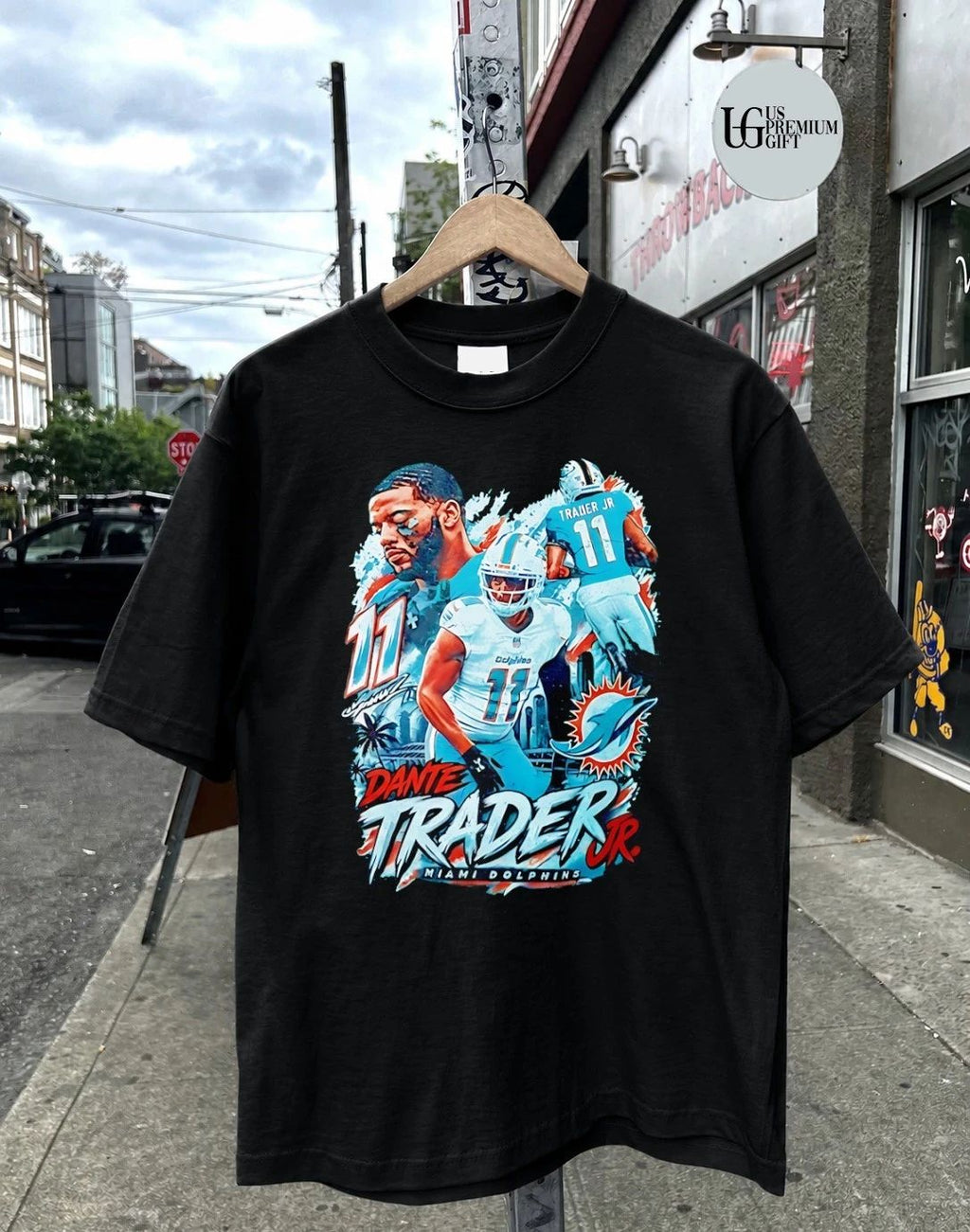Dante Trader Jr Miami Dolphins Football graphic shirt
