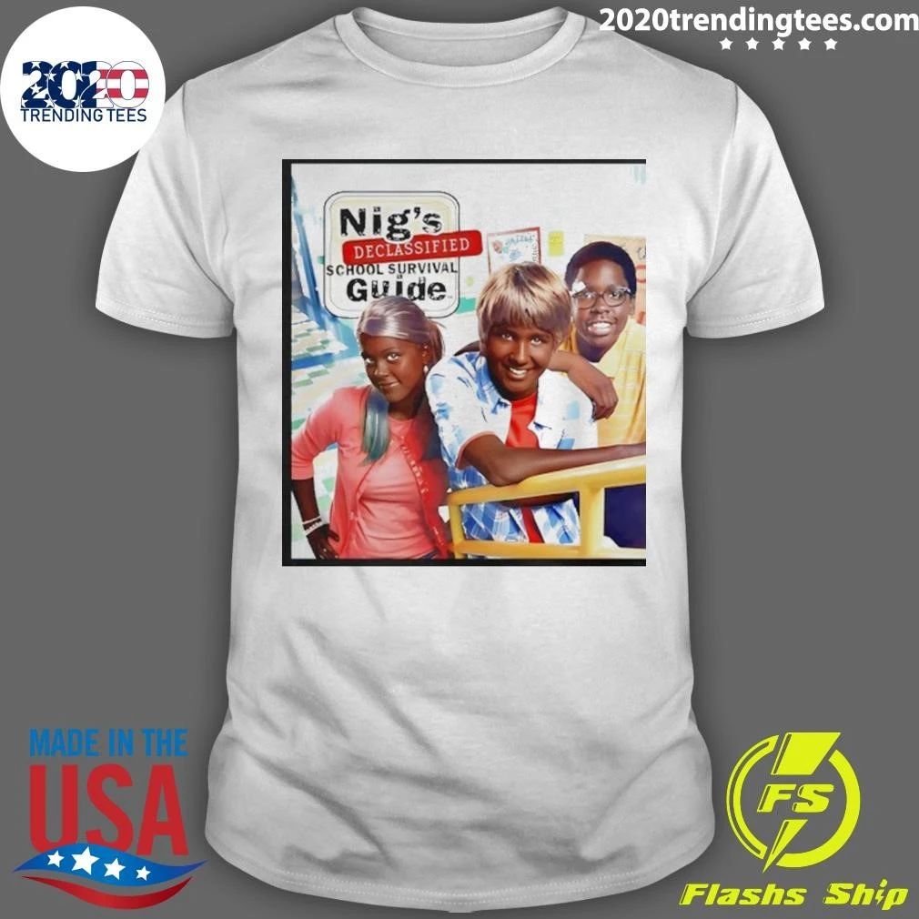 Nig’s Declassified School Survival Guide Parody Meme Shirt