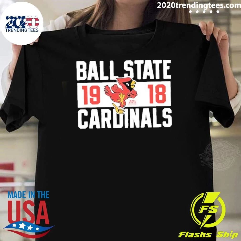 Ball State Cardinals 1918 Logo Shirt