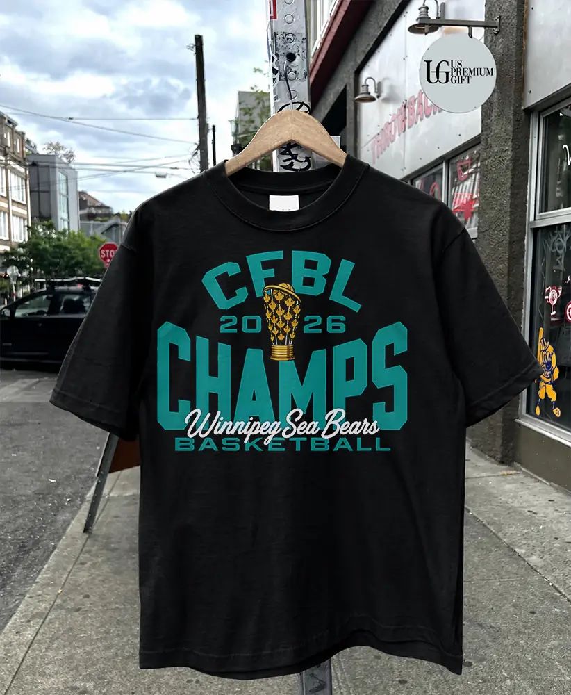 Winnipeg Sea Bears CEBL Champions Basketball Championship shirt