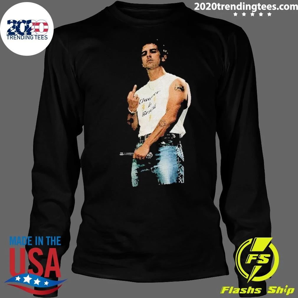 Jonas Brothers Singer Graphic Middle Finger Shirt
