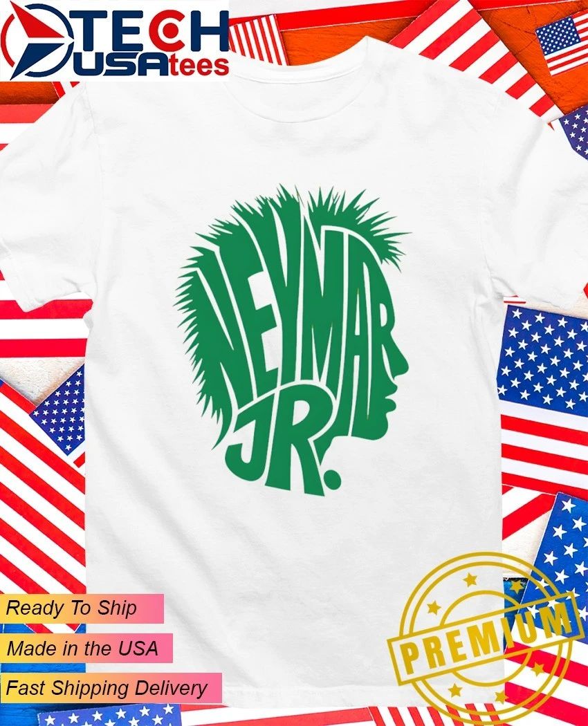 Neymar Jr. Brazil FC 2026 World Cup face text shirt