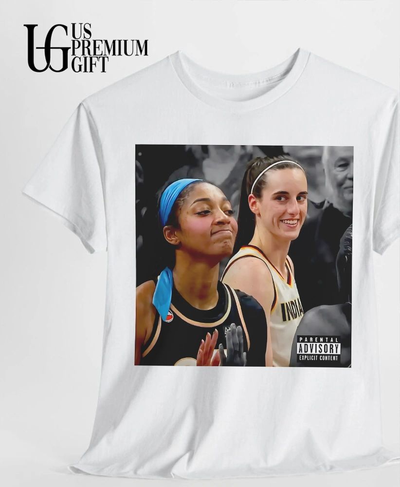 Caitlin Clark Laughing at Angel Reese shirt