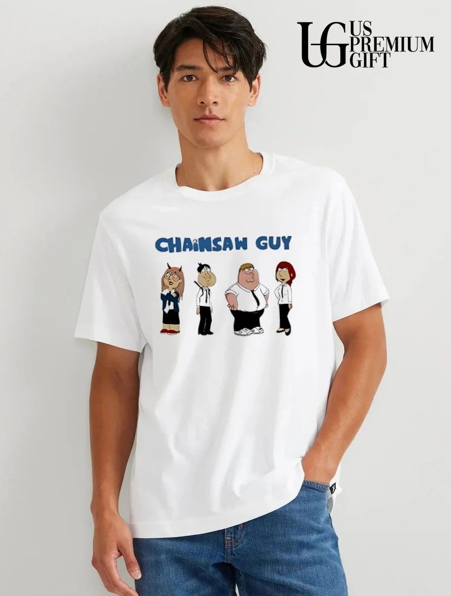 Chainsaw Guy parody shirt
