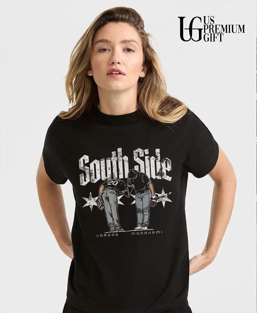 South Side Munetaka Murakami and Miguel Vargas take a bow Chicago White Sox baseball shirt