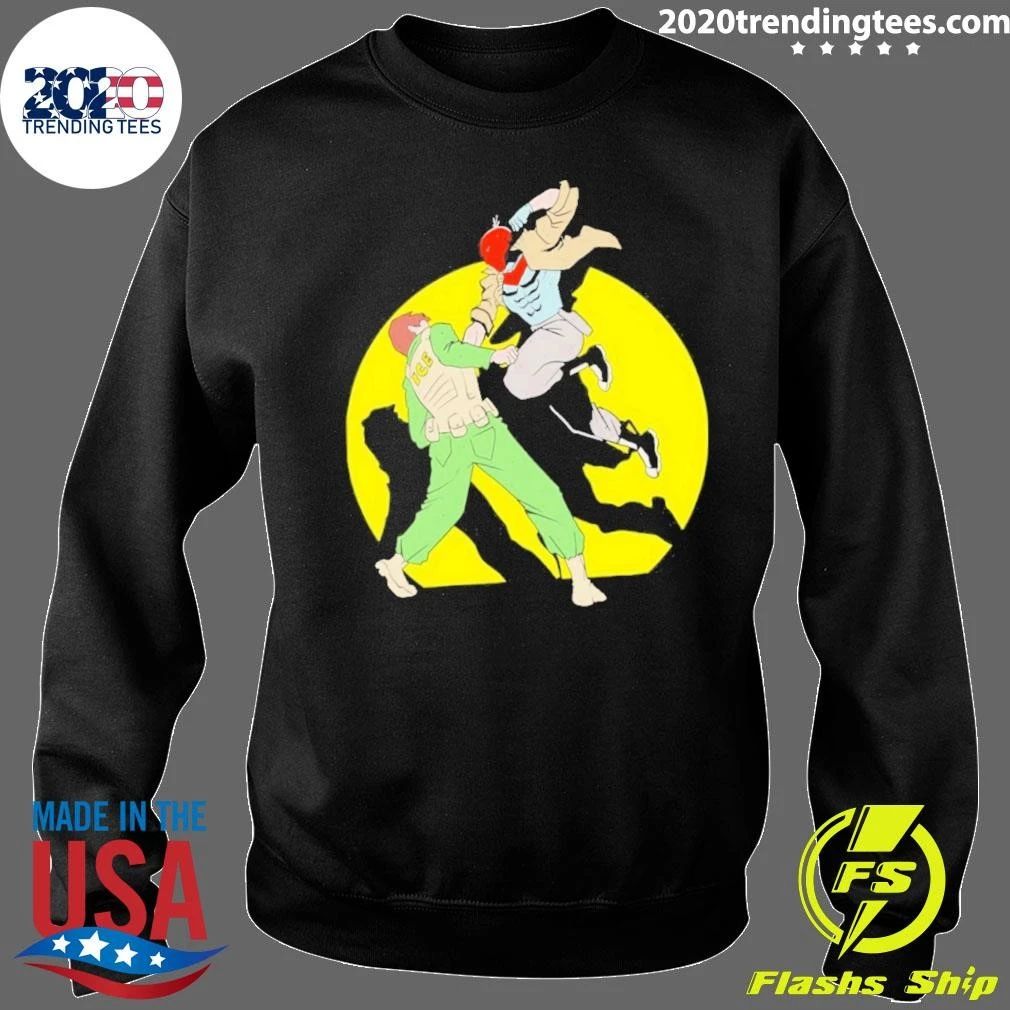 Red Hood Punching Ice Soldier Shirt