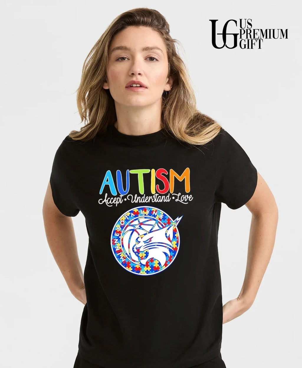 Minnesota Lynx Autism Awareness Accept Understand Love Basketball 2026 shirt