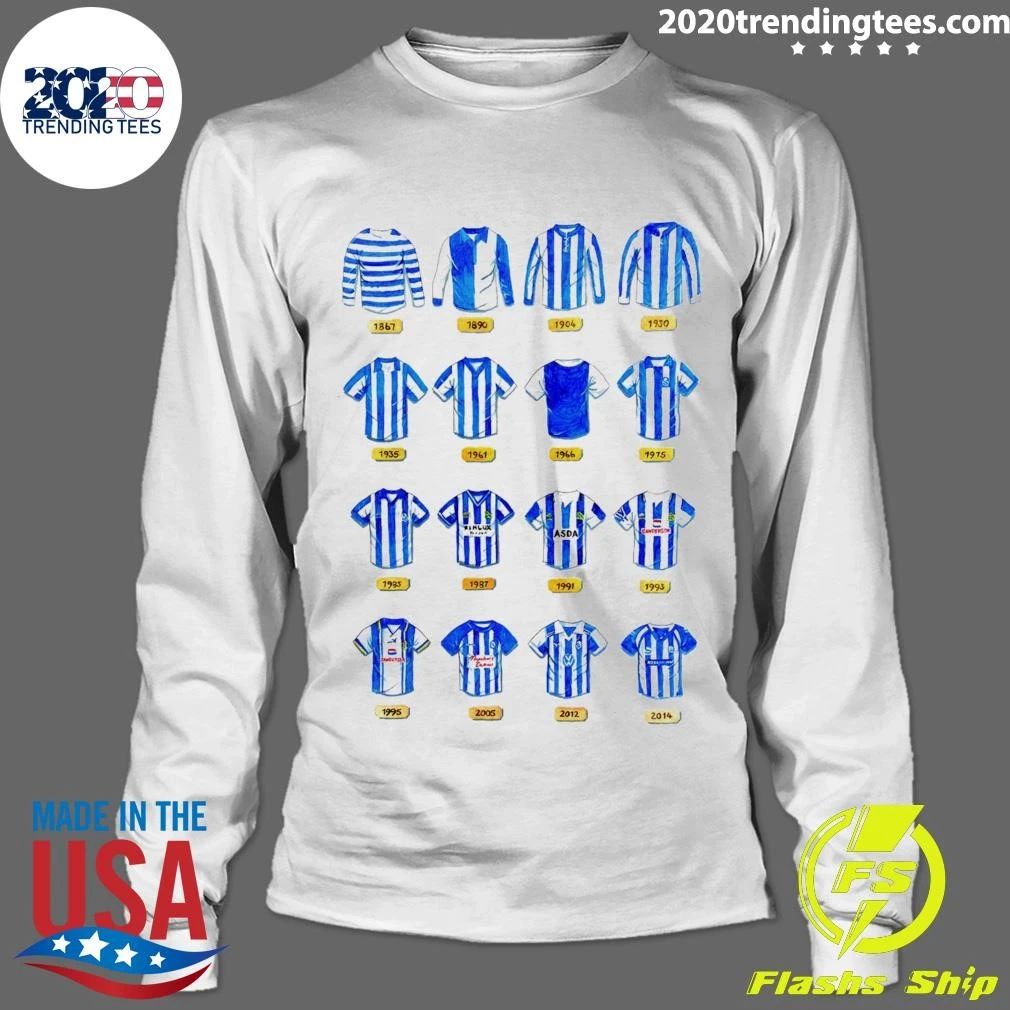 Sheffield Wednesday FC Retro Art Shirt