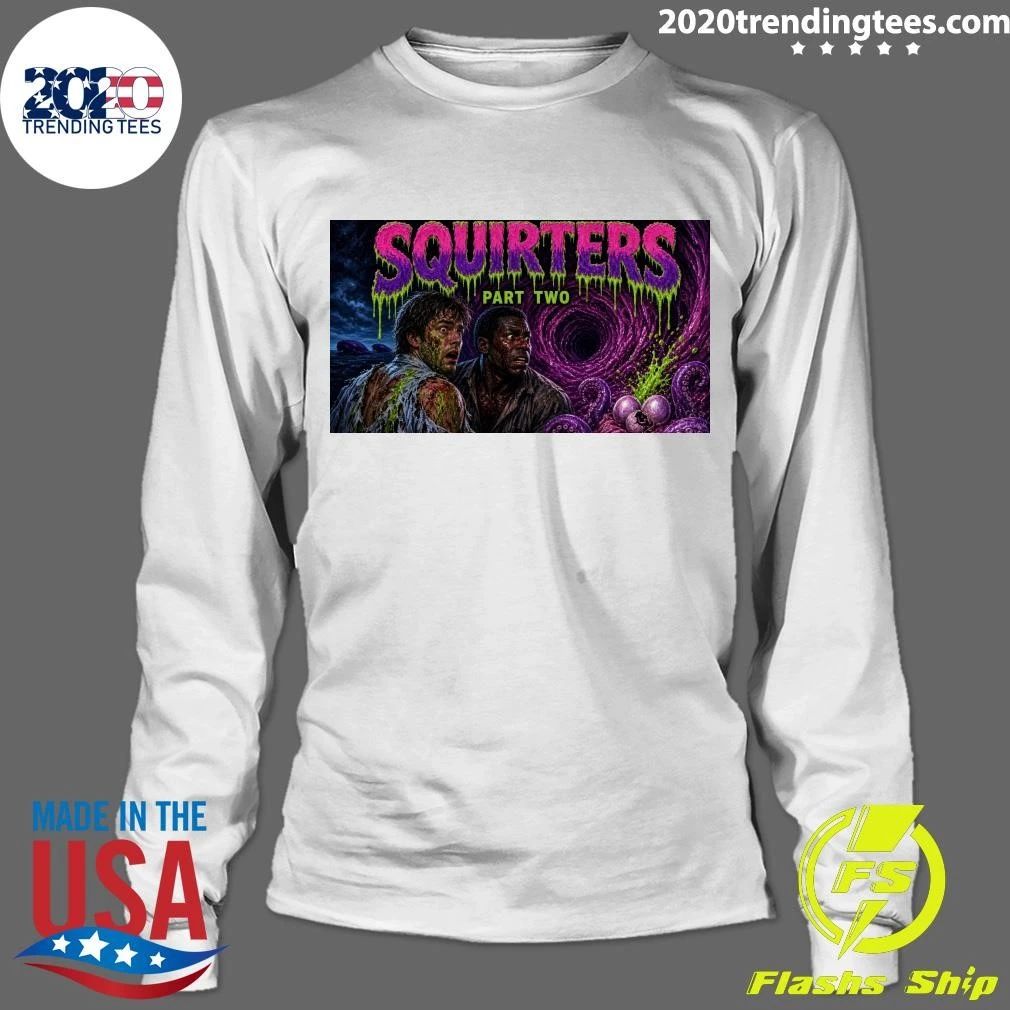 Halloween Squirters Part Two 1980s Vintage Shirt