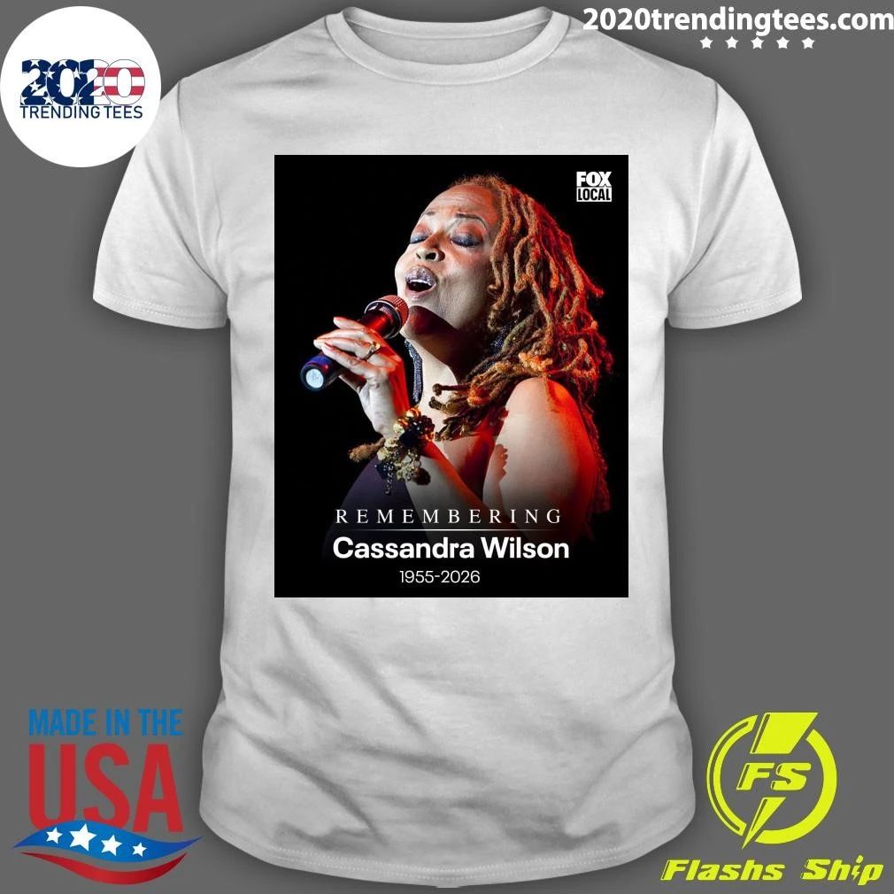 Remembering Cassandra Wilson 1955-2026 Shirt