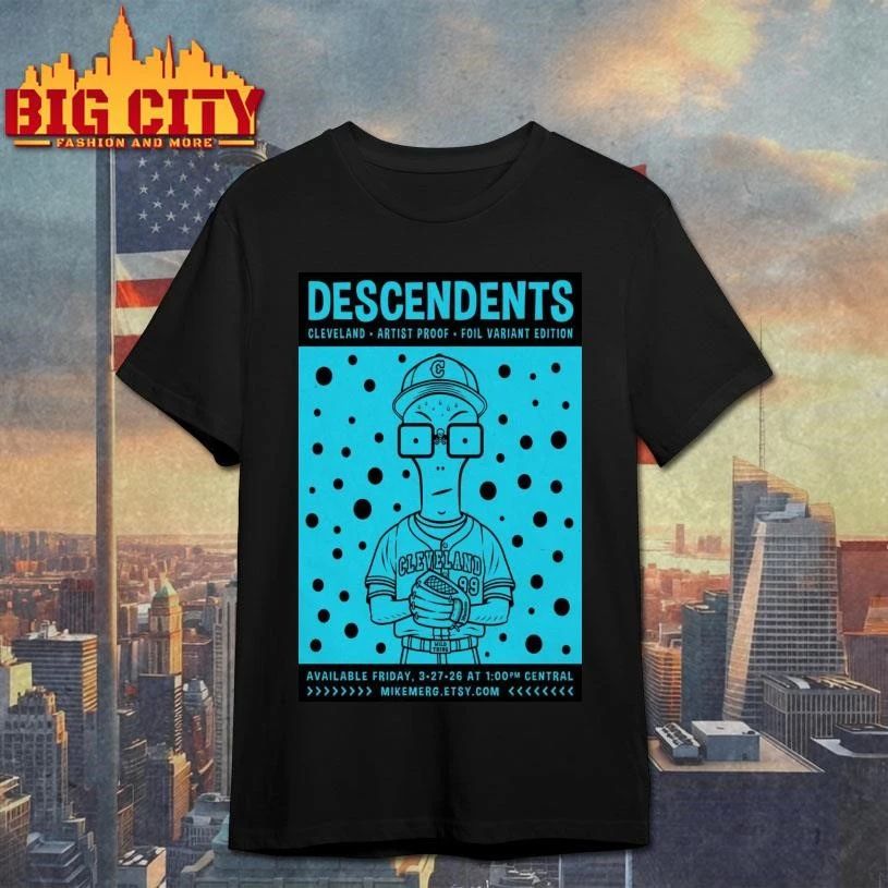 Descendents Mar 27 2026 Cleveland Poster Shirt
