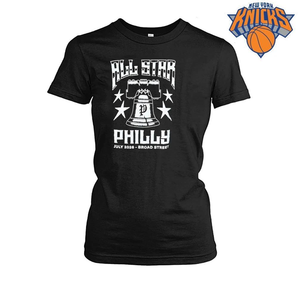 All Star Philly Broad Street Liberty Bell Classic Sports Graphic T Shirt