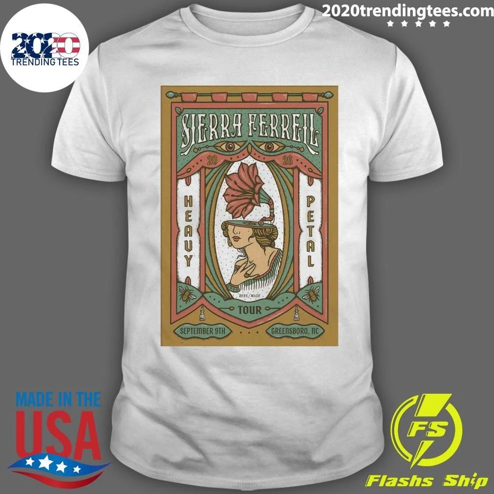 Sierra Ferrell Steven Tanger Center for the Performing Arts in Greensboro NC September 9 2026 Shirt