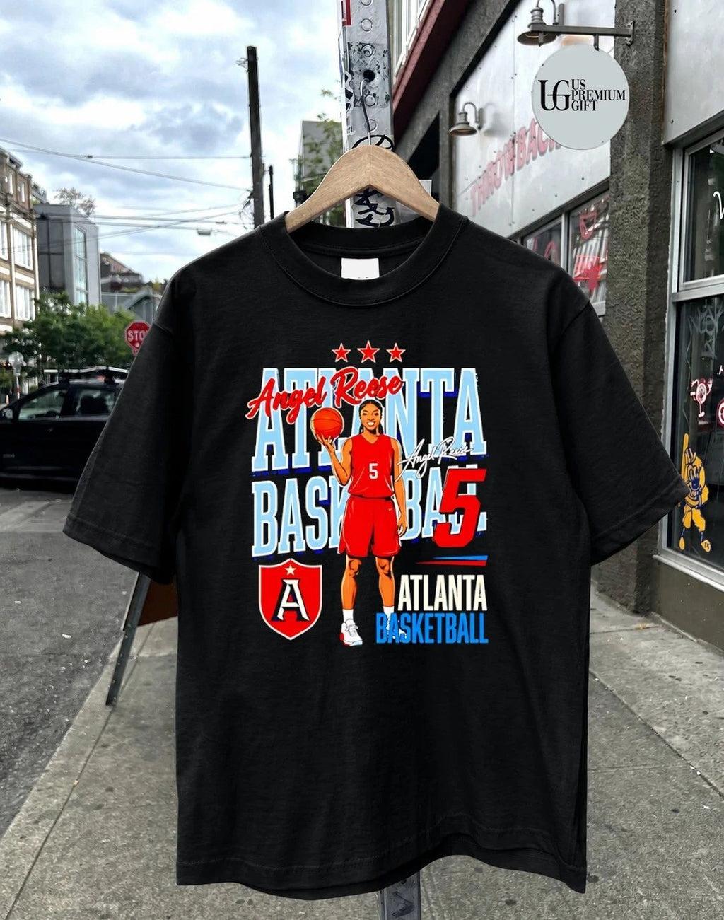 Angel Reese Atlanta Dream Basketball number 5 signature shirt