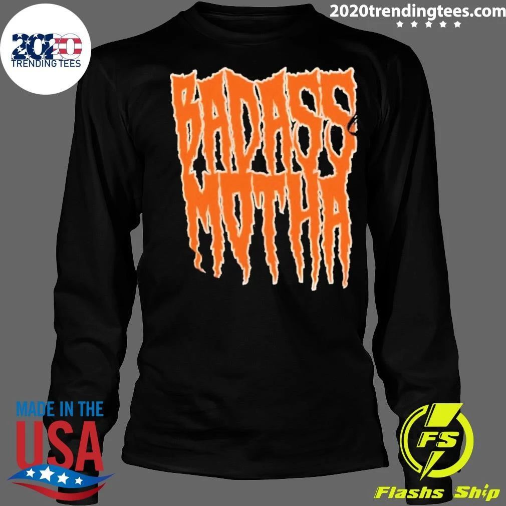 Badass Motha Mother Slang Urban Slogan Shirt
