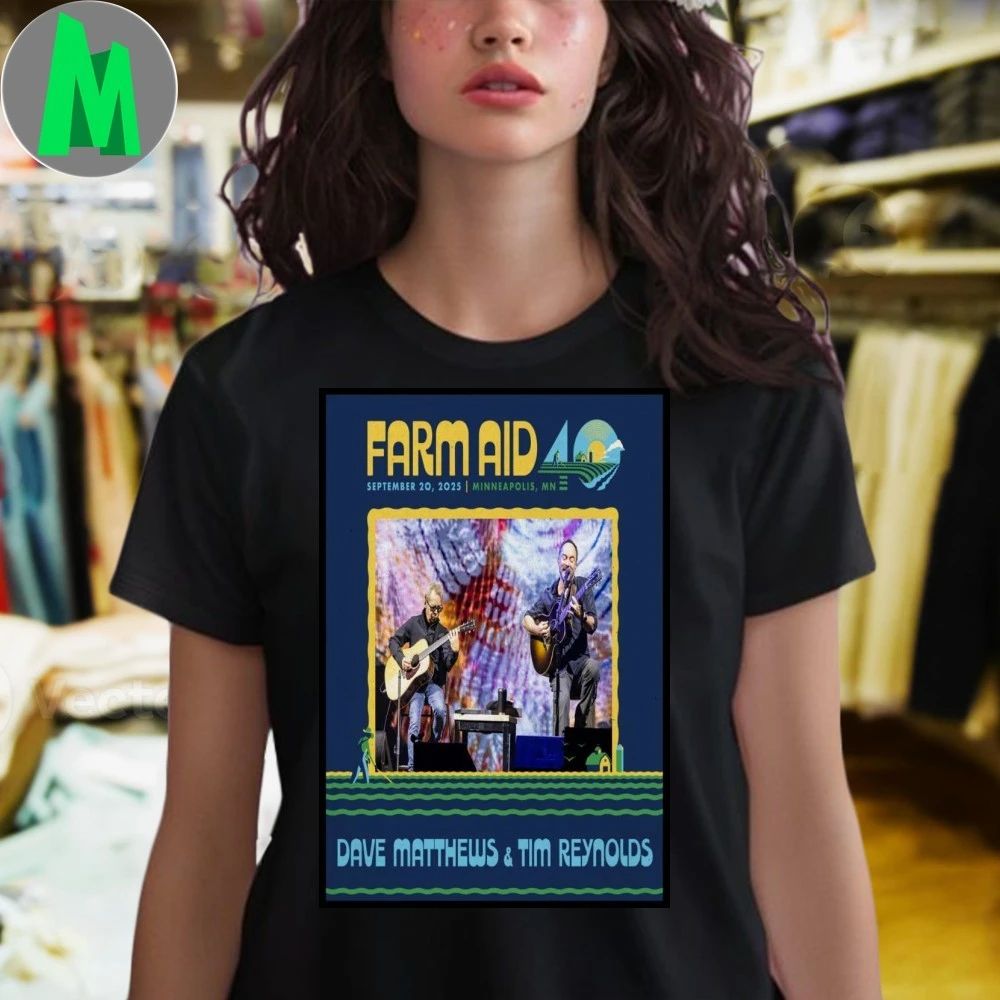 Dave Matthews Band Tim Reynolds Poster Shirt