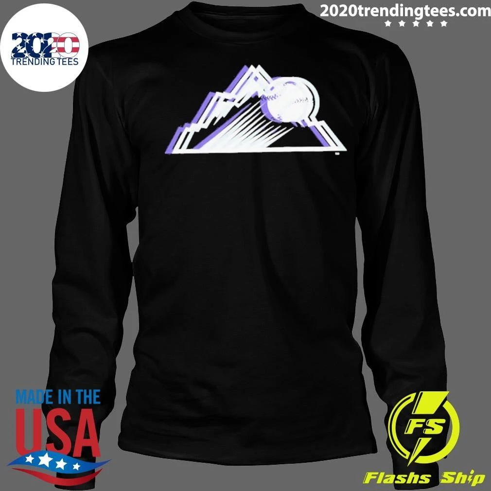 Colorado Rockies Logo Glitch 2026 Mlb Season Shirt
