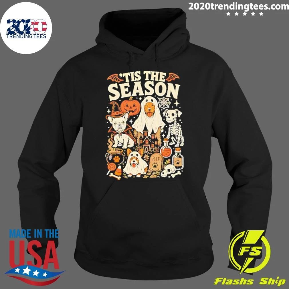 Tis The Season Halloween Dog Shirt