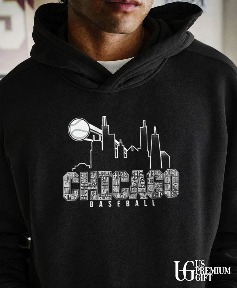 Chicago baseball Skyscraper Sluggers Skyline City shirt
