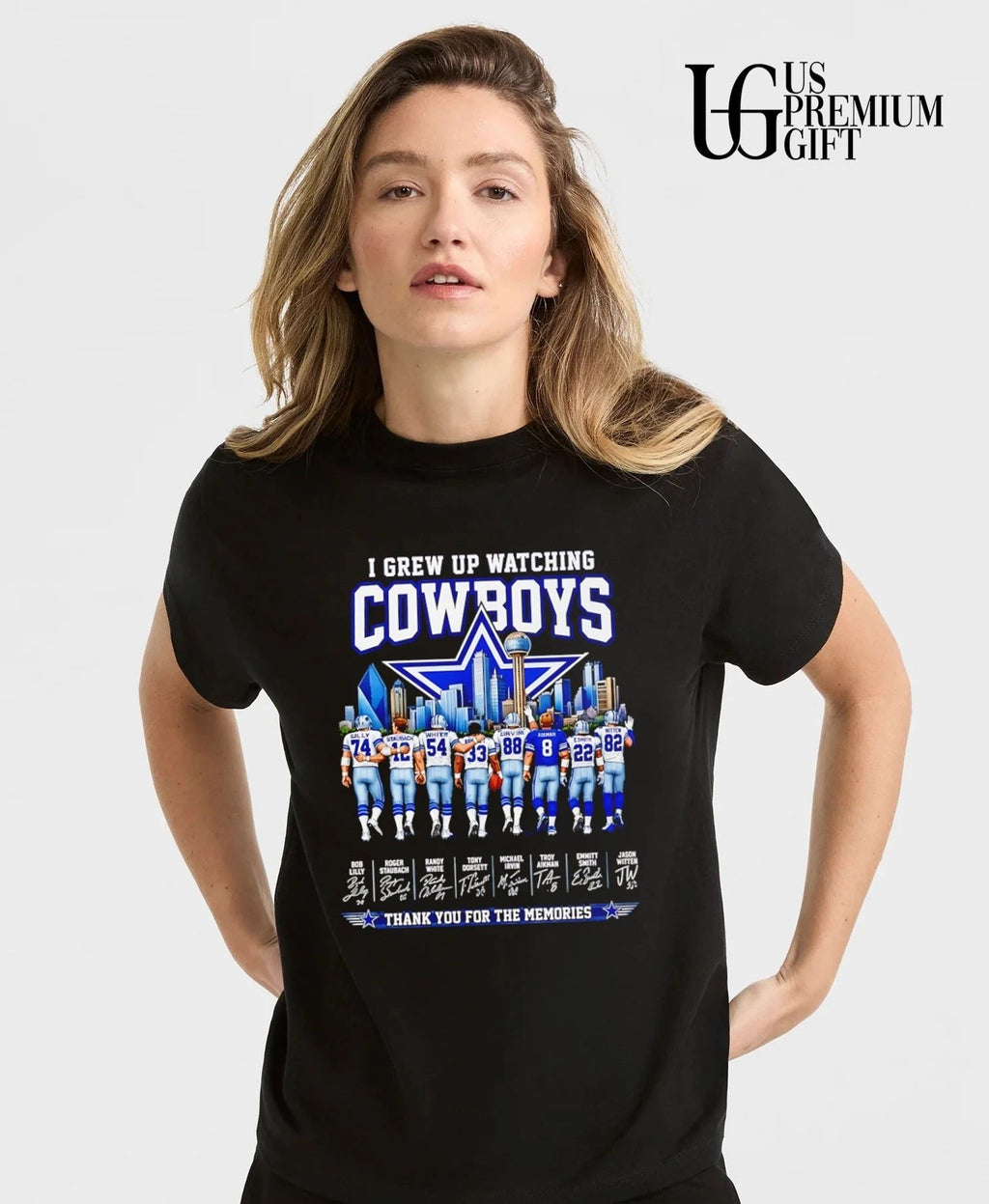 I Grew Up Watching Dallas Cowboys Legends 2026 signatures shirt