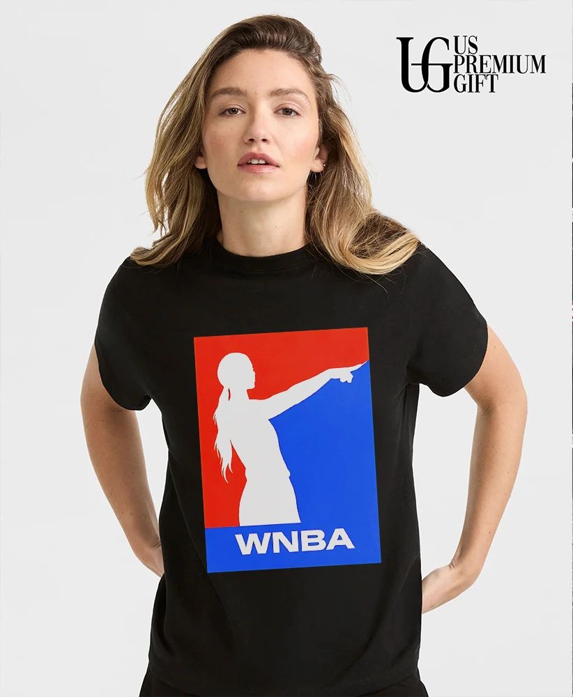 Sophie Cunningham WNBA silhouette basketball logo shirt