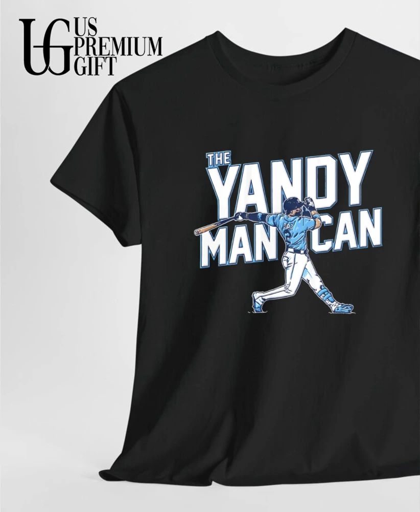 The Yandy Man Can Yandy Diaz Tampa Bay Rays baseball 2026 shirt