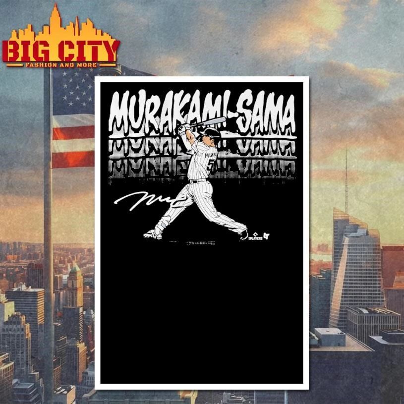 Munetaka Murakami Kami-Sama Slugger Swing Signature Shirt