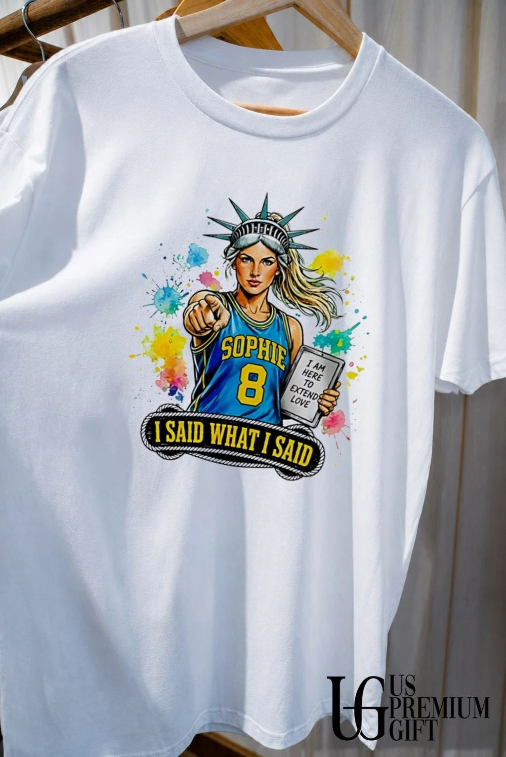 Sophie Cunningham ET Liberty I said what I said shirt
