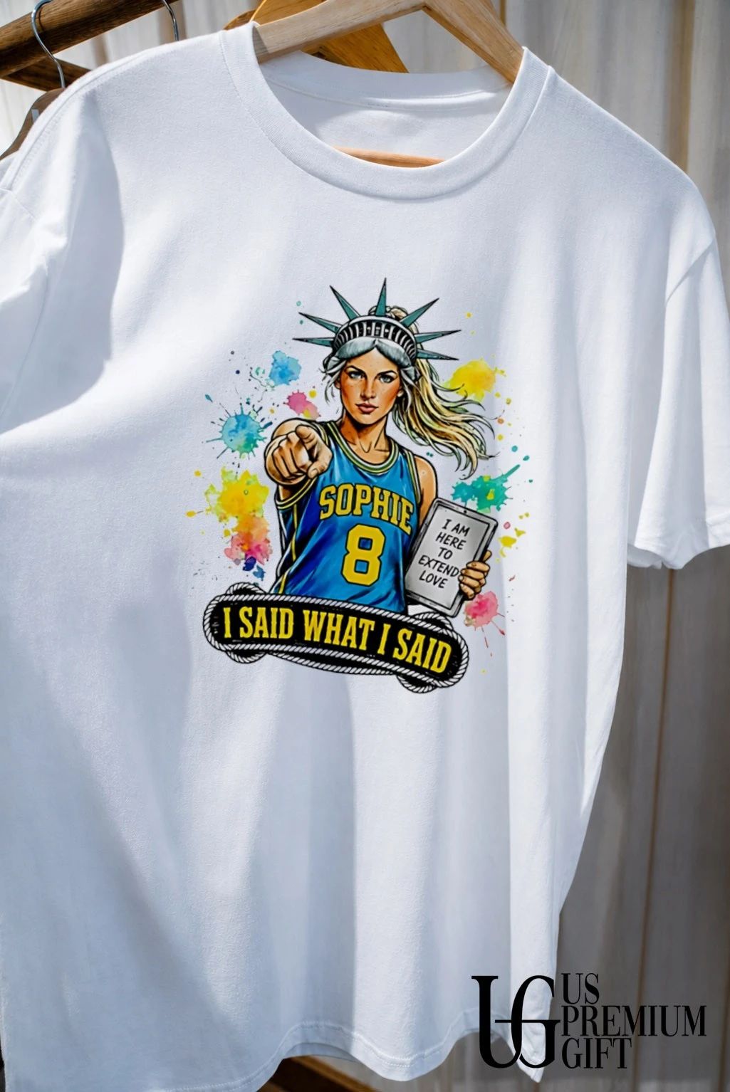Sophie Cunningham ET Liberty I said what I said shirt
