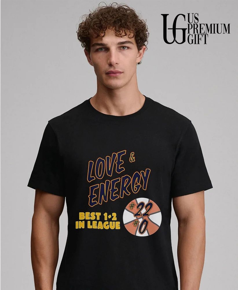 Love & Energy best 1-2 in League Indiana Fever NBA shirt