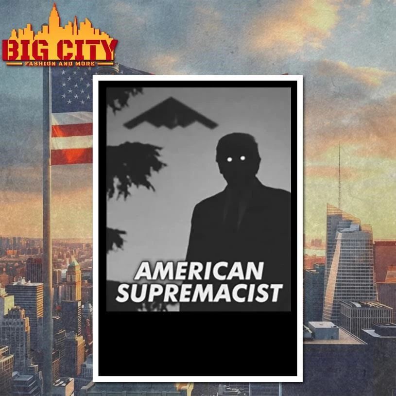 Donald Trump American Supremacist B2 Graphic Shirt