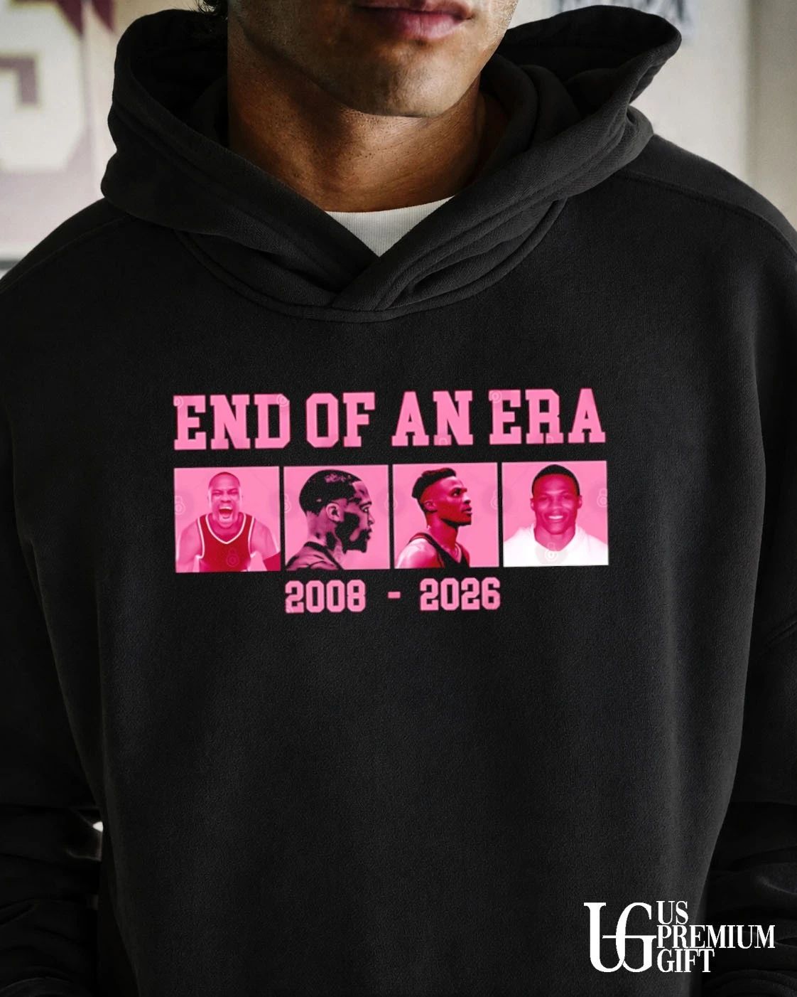 Russell Westbrook End of an Era Basketball 2008-2026 shirt