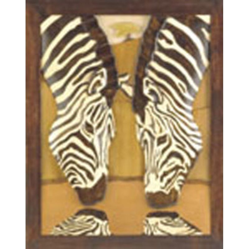 Rippled Image Zebras Intarsia Project Patterns