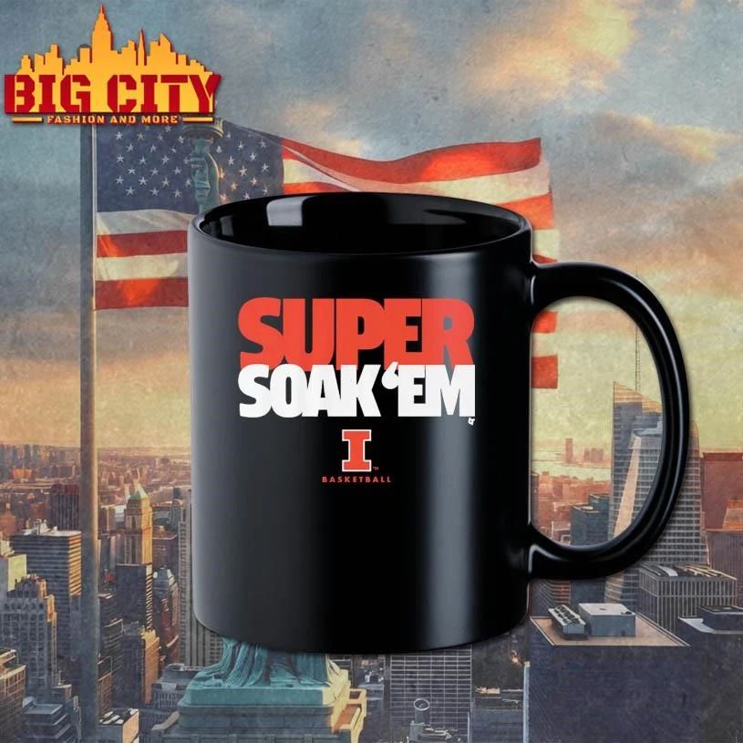 Illinois Super Soak ‘Em College Basketball Shirt